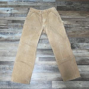 End carhartt pants khaki color